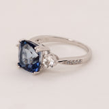 Melina Blue Quartz Ring - Heron and Swan