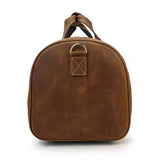 Weekender Genuine Leather Duffle Bag - Heron and Swan